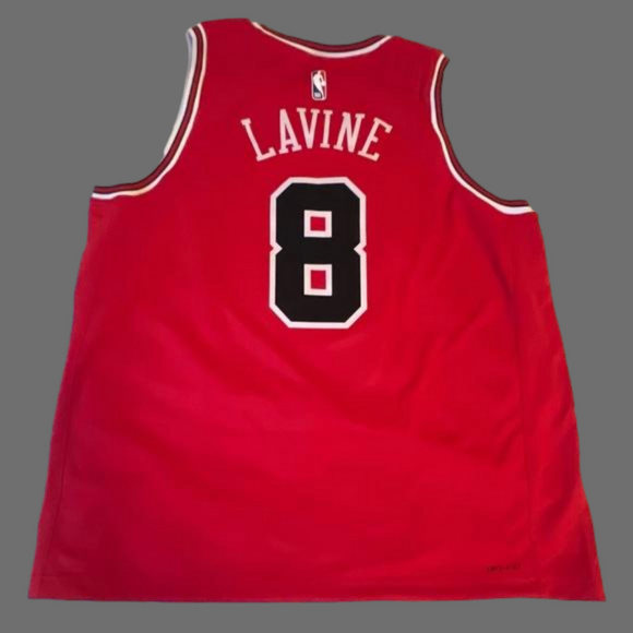 Zach LaVine Chicago Bulls Nike Swingman Basketball Jersey - Picture 2 of 12